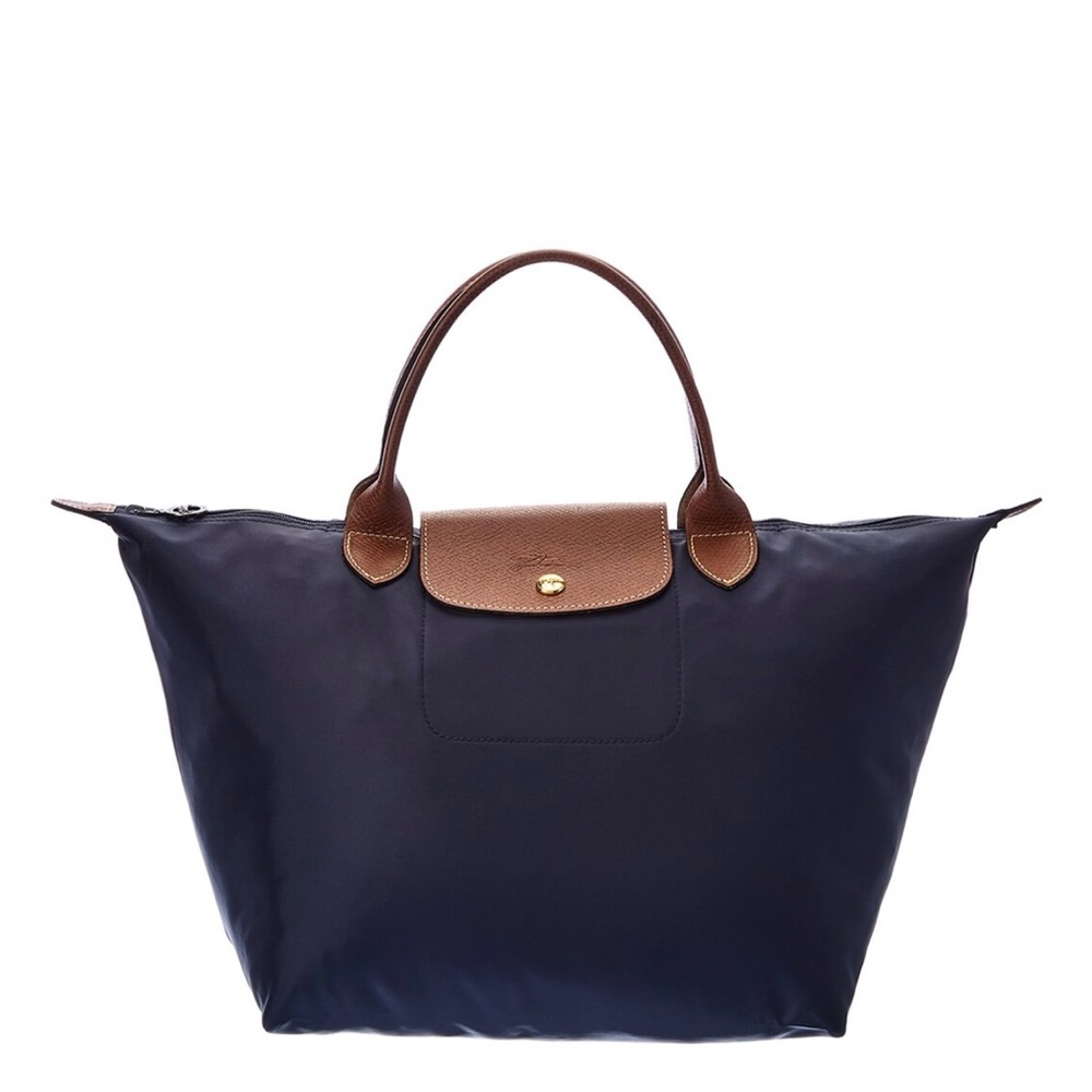 Longchamp Le Pliage Medium Nylon Short Handle Tote